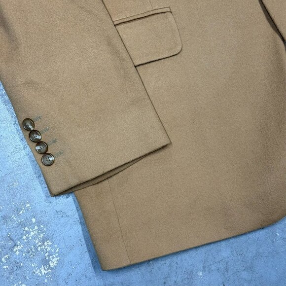 S. Cohen Montreal 100% Cashmere Blazer Camel Sport Coat 42T - Picture 3 of 10